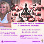 Taller El arte del masaje abhyanga y la medicina ayurveda